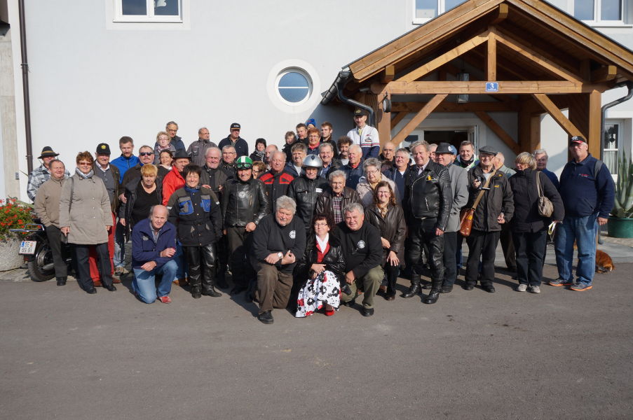 Gruppenfoto Ausfahrt Nationalfeiertag